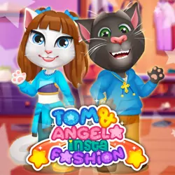 Play online Tom and Angela Insta Fashion