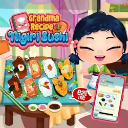 Play online Grandma Recipe Nigiri Sushi