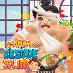 Play online Funny Rescue Sumo