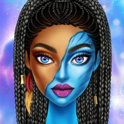 Play online Blue Girls Makeup