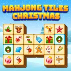 Play online Mahjong Tiles Christmas