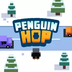 Play online Penguin Hop