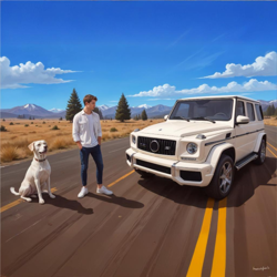Play online G Wagon City Driver