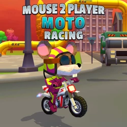Play online Mouse 2 Player Moto Racing