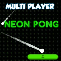 Play online Neon Pong Multi player