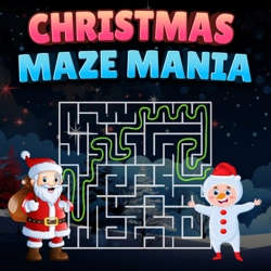 Play online Christmas Maze Mania