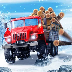 Play online Truck Driver: Snowy Roads
