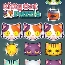 Play online Kitty Cat Puzzle