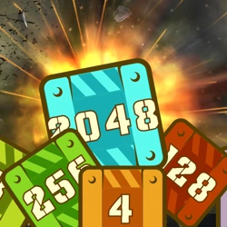 Play online Military Cubes 2048