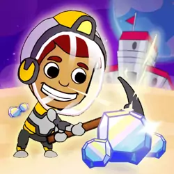 Play online Idle Miner Space Rush