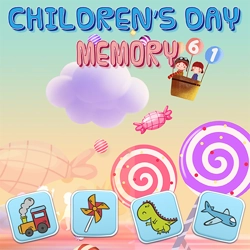 Play online Children's Day Memory