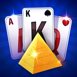 Play online Pyramid Solitaire Blue