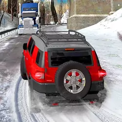Play online Heavy Jeep Winter Driving