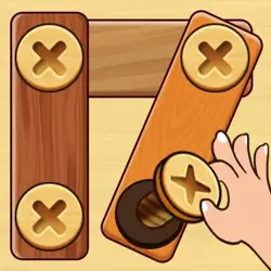 Play online Screw Nuts & Bolts: Wood Solve
