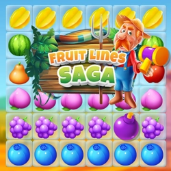 Play online Fruit Lines Saga