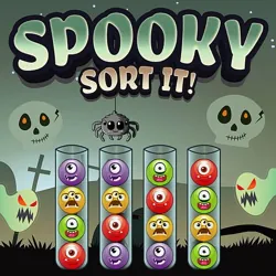 Play online Spooky Sort It