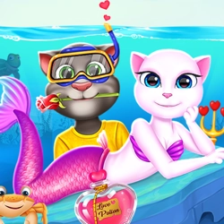 Play online Cat Girl Valentine Story Deep Water