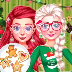 Play online Bff Christmas Cookie Challenge