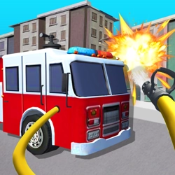 Play online Fire Truck Driving Simulator