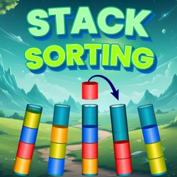 Play online Stack Sorting