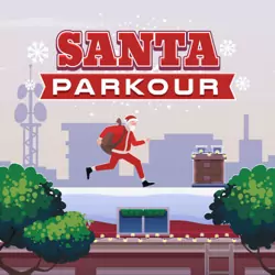 Play online Santa Parkour
